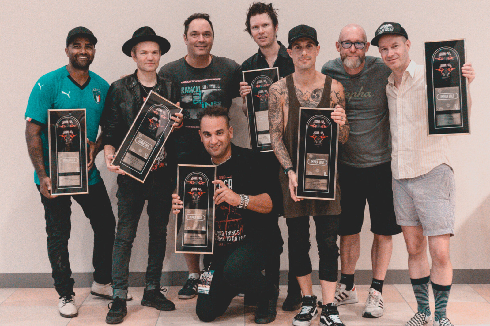 Sum 41's "13 Voices" Goes GOLD In Europe!
