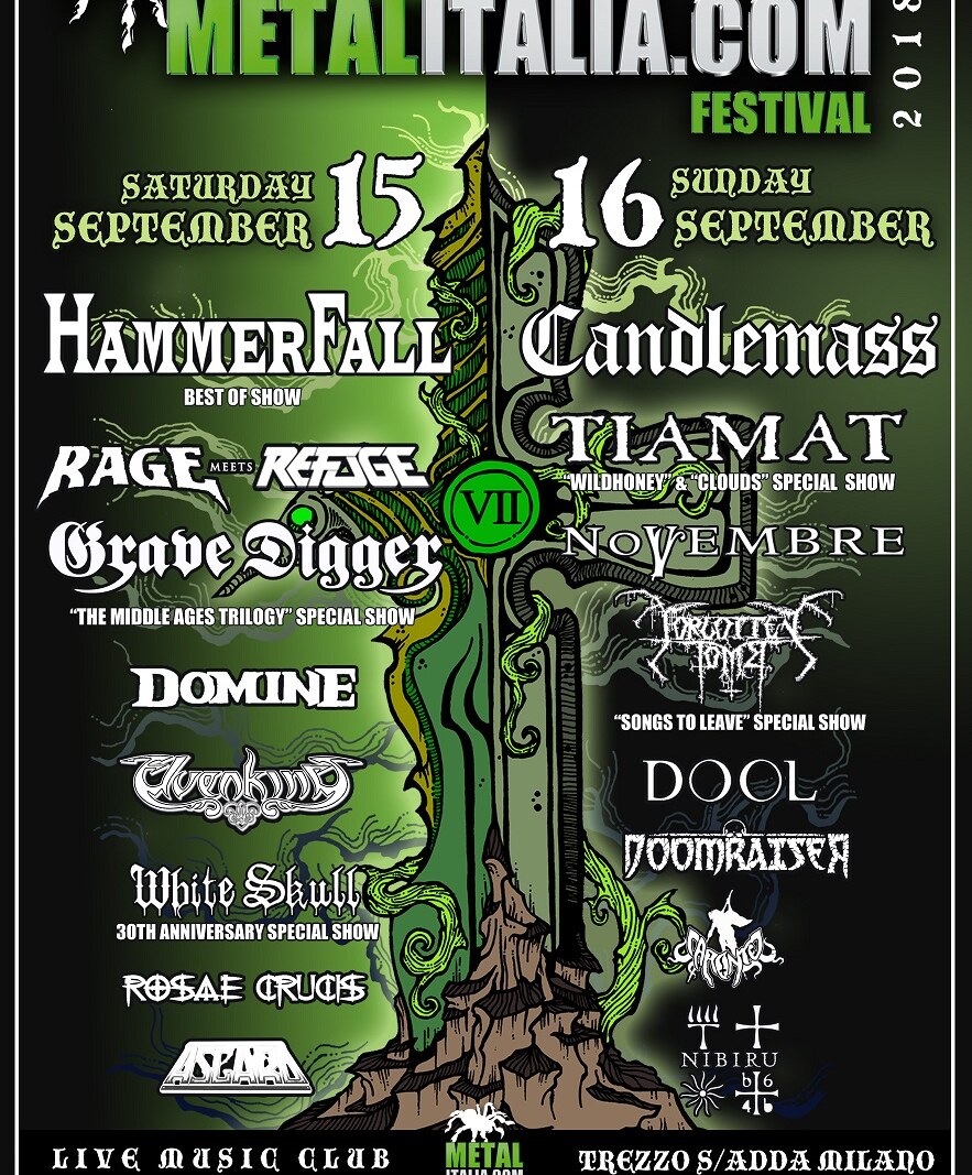 Metalitalia Com Fest 2018: running order and meet & greet sessions details finally disclosed