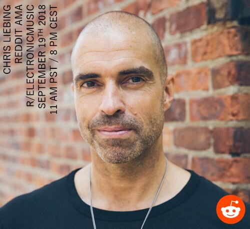 Chris Liebing to host Reddit AMA on 19th September 