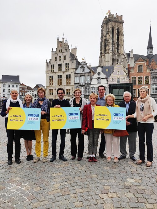 De Zomer is van Mechelen brengt € 26.000 op voor het goede doel