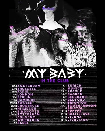 My Baby komt op 6 oktober naar de Ancienne Belgique
