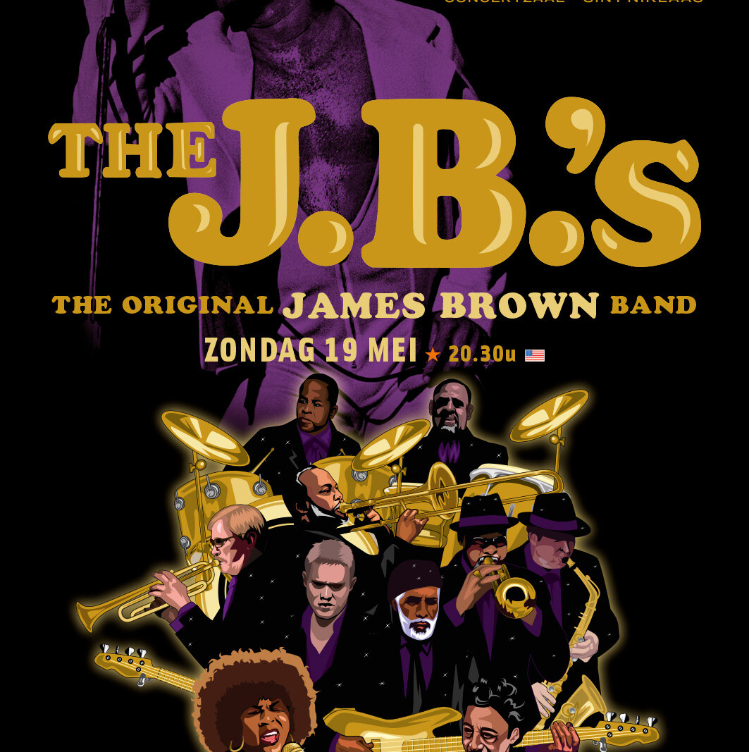 The JB's (The Original James Brown Band) komt naar De Casino