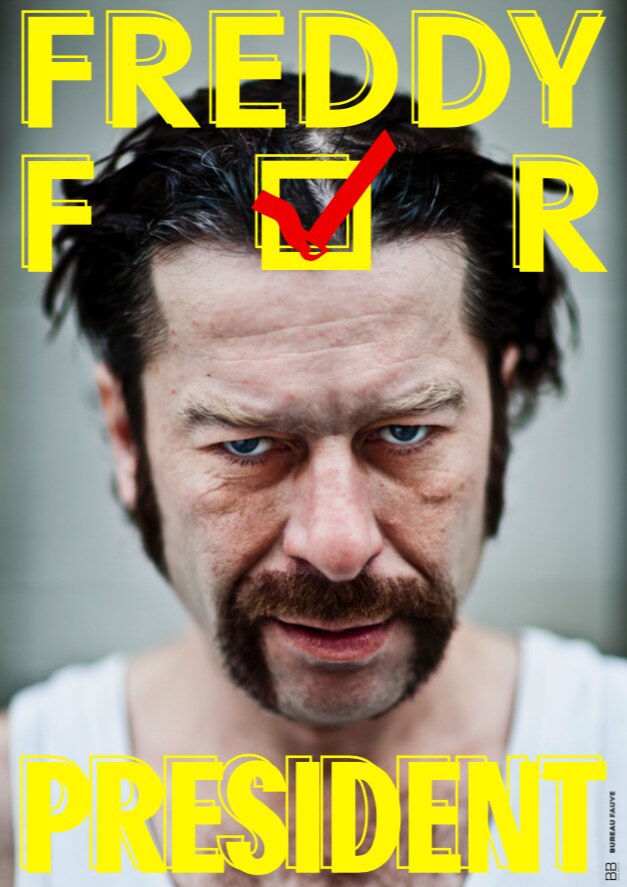 Freddy De Vadder stelt voor: 'Freddy For President'
