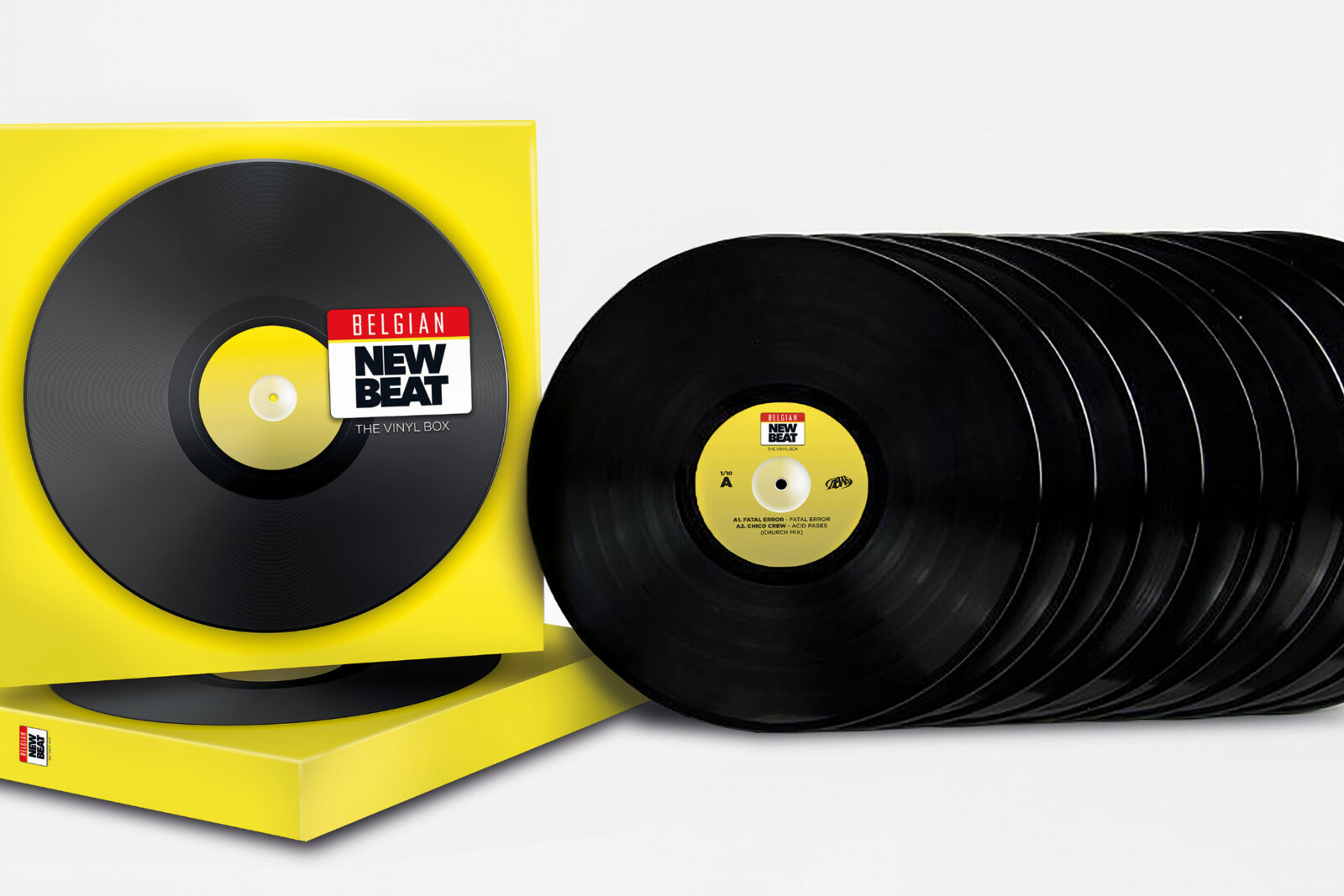 30 Years Belgian New Beat: 10x12" vinylbox en CD vol. 2