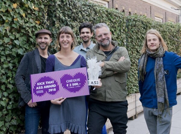 Ruth Klückers winnaar Kick That Ass-Award 2018