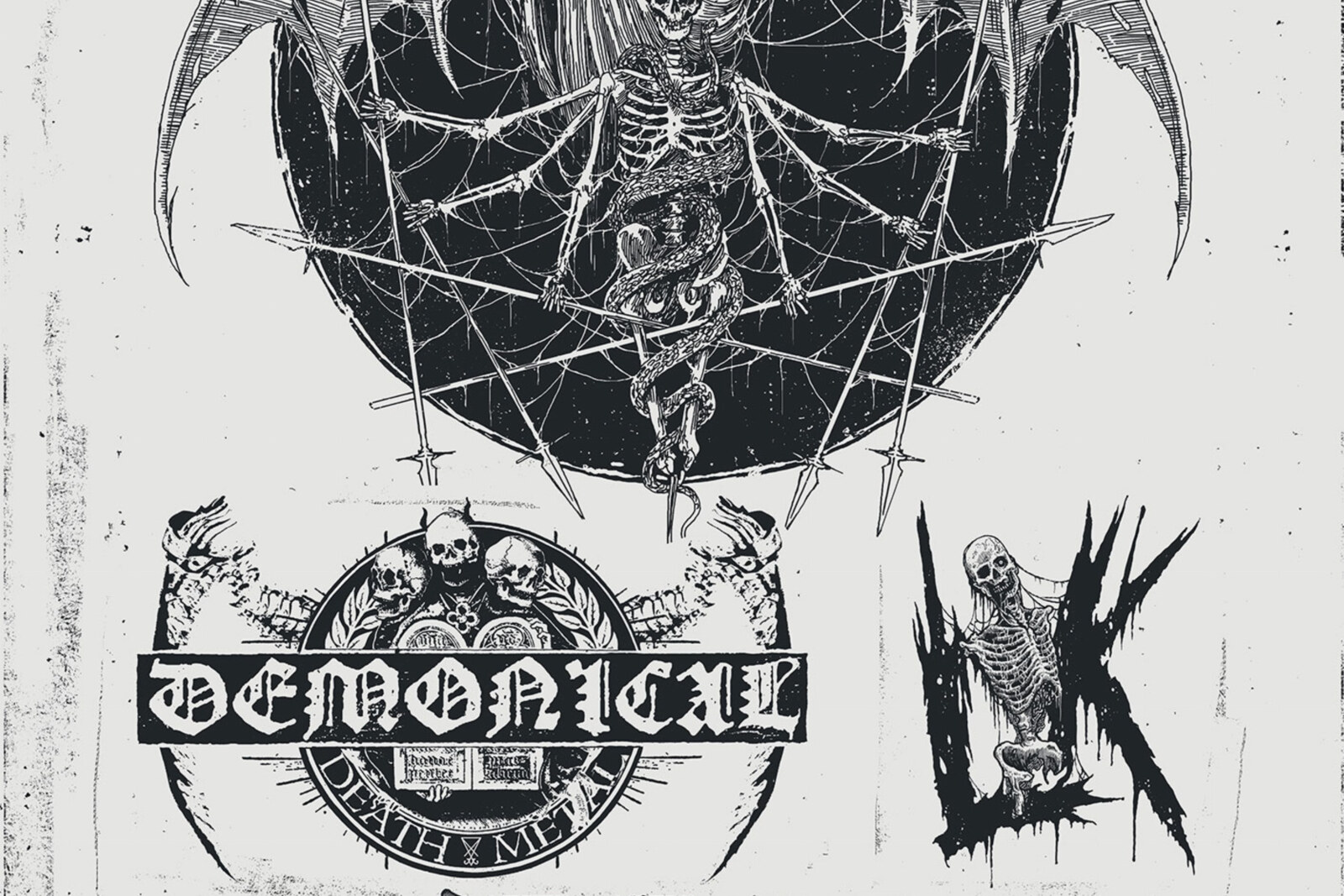  Demonical premiere VHS style music video for 'Sung To Possess'