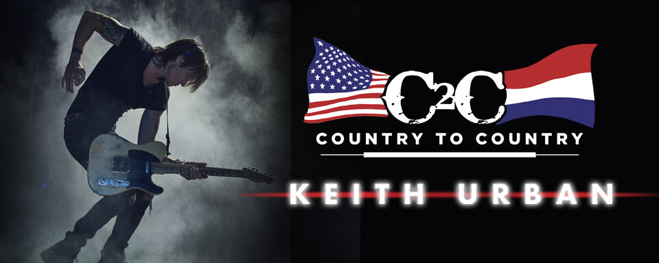 Country to Country-festival met Keith Urban naar AFAS Live