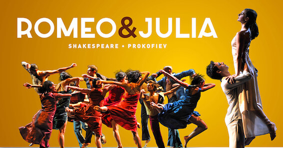 Music Hall Classics en Ballet du Grand Théâtre de Genève brengen romantische klassieker  'Romeo & Julia'  als modern dansspektakel