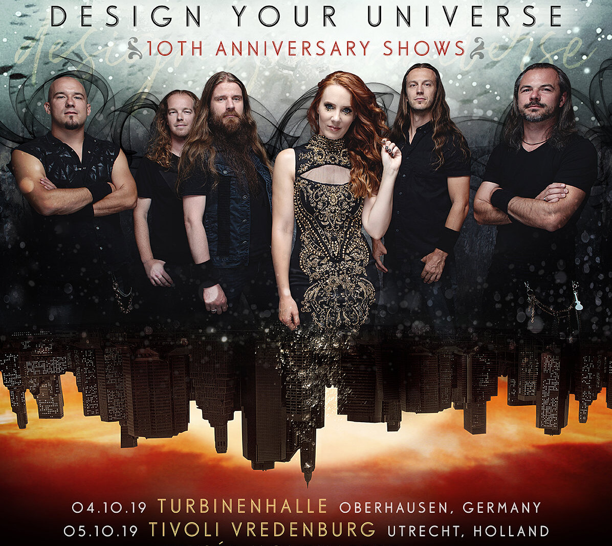 Epica  announce "Design Your Universe" 10th Anniversary shows