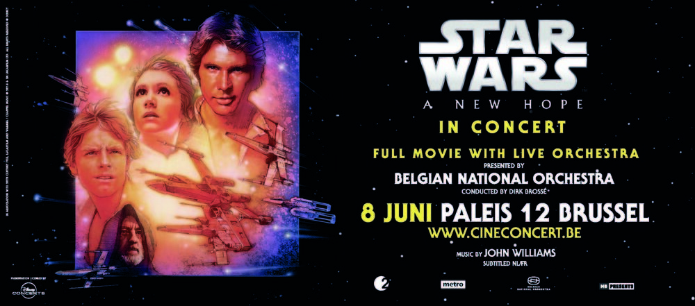Star Wars Live In Concert komt naar Brussel