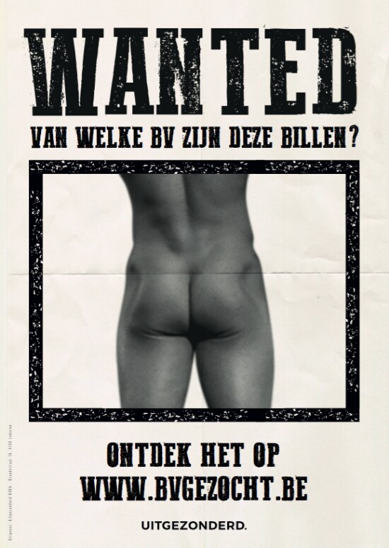 Gent ontwaakt met blote billen BV in brievenbus.