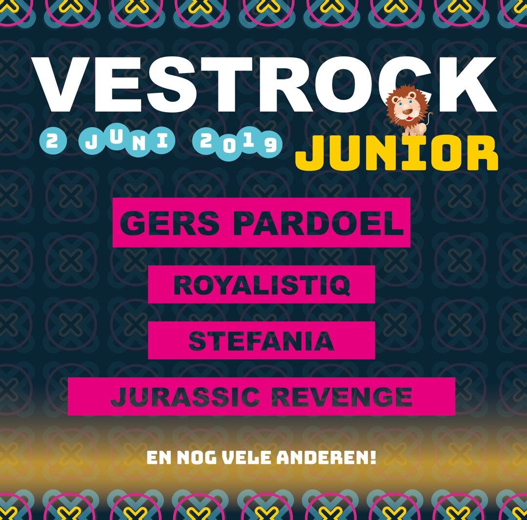 Gers Pardoel, Royalistiq, Stefania en Jurassic Revenge op Vestrock Junior 2019