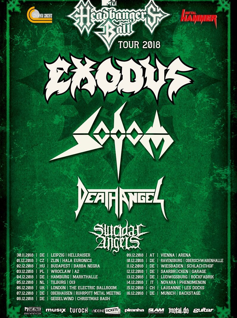 Headbangers Ball Tour 2018 starts on Friday