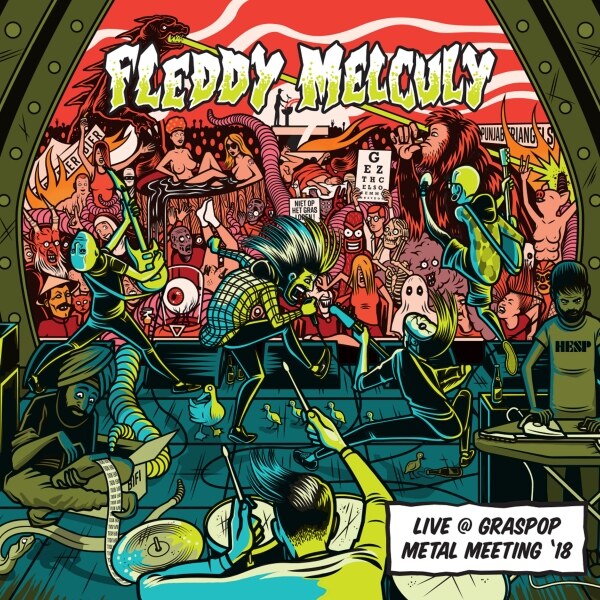Fleddy Melculy stelt album "live@Graspop Metal Meeting 2018" voor