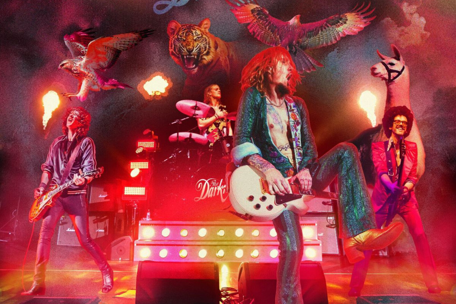 The Darkness release 'Christmas Time (Don't Let The Bells End)' Live At Hammersmith
