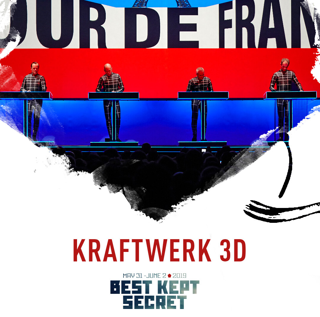 Kraftwerk naar Best Kept Secret 2019