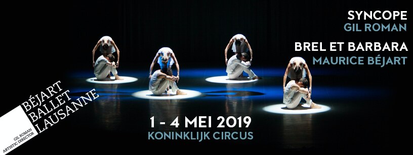 Béjart Ballet Lausanne keert terug naar Brussel van 1 tot en met 4 mei 2019 in het Koninklijk Circus