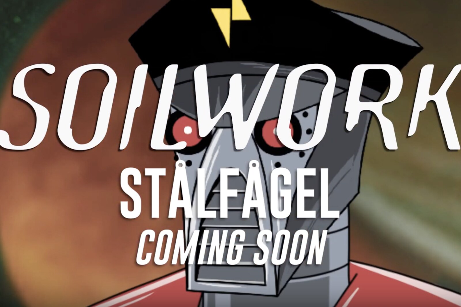 Soilwork release teaser video for brand new track 'Stålfågel'