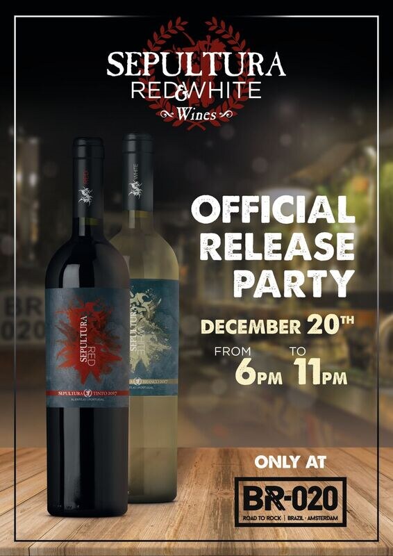 Sepultura  to launch their own red and white wine