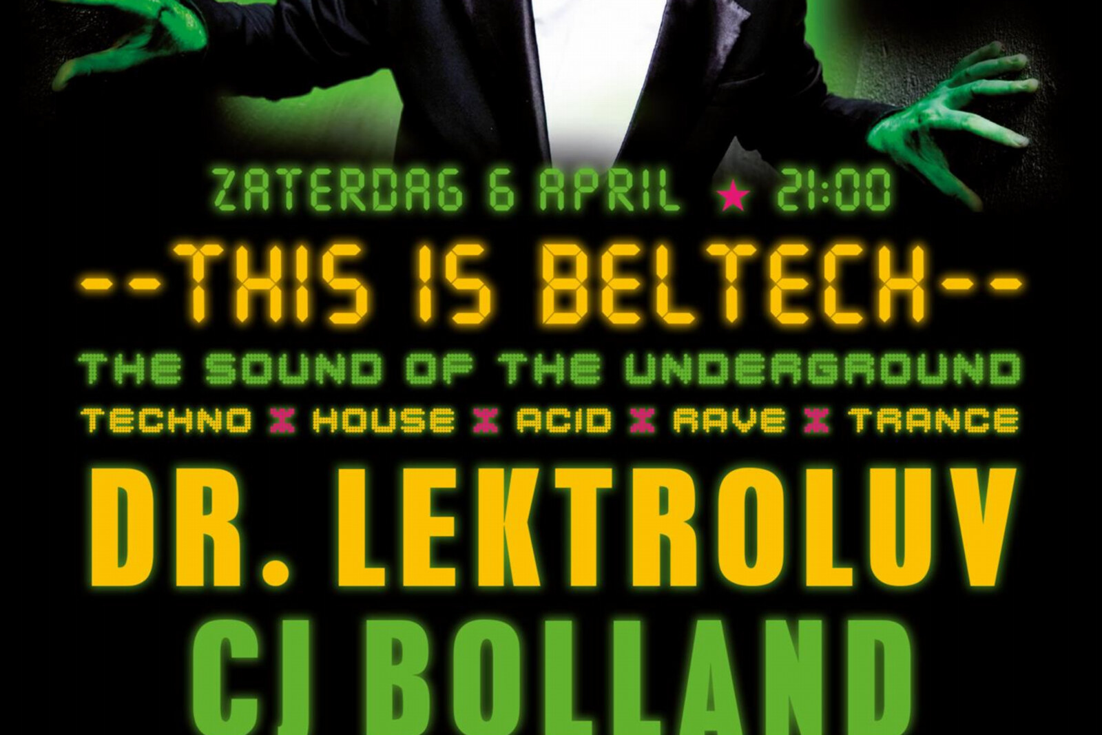 This is Beltech feat. Dr. Lektroluv, CJ Bolland en B (Goose) in De Casino