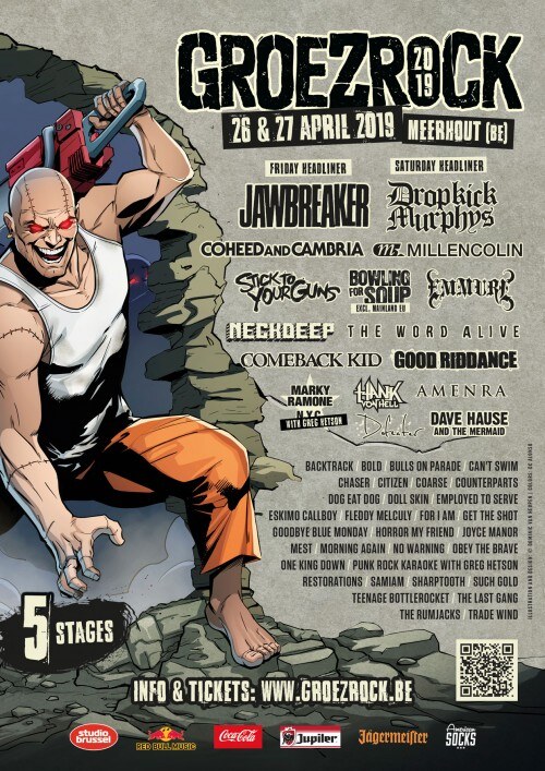 Groezrock - Not 25 new names, but 33! 