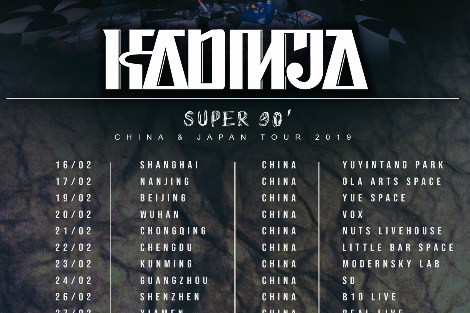 Kadinja  announce big China & Japan release tour for their upcoming album »Super90'