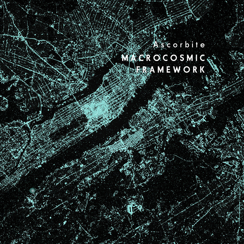 Dark and industrial techno from Ascorbite with his debut album 'Macrocosmic Framework'