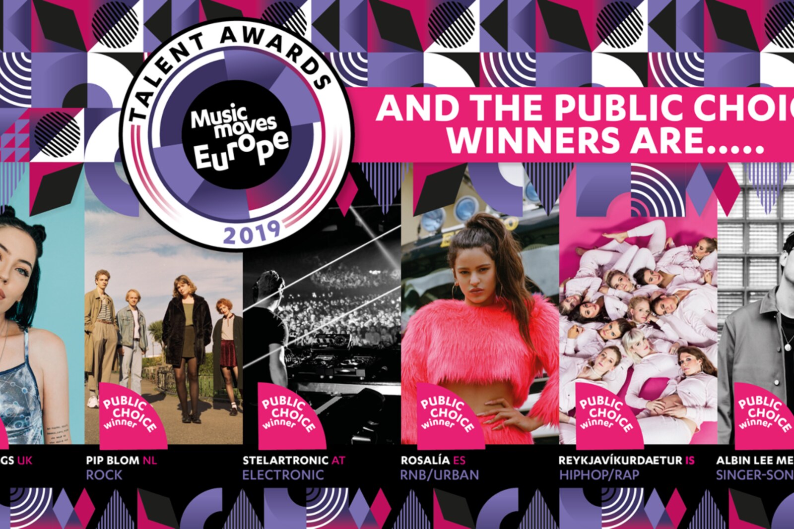Publieksprijzen van Music Moves Europe Talent Awards uitgereikt op ESNS 2019