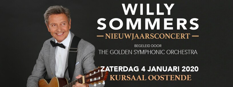 Willy Sommers op 4 januari 2020 in Kursaal Oostende
