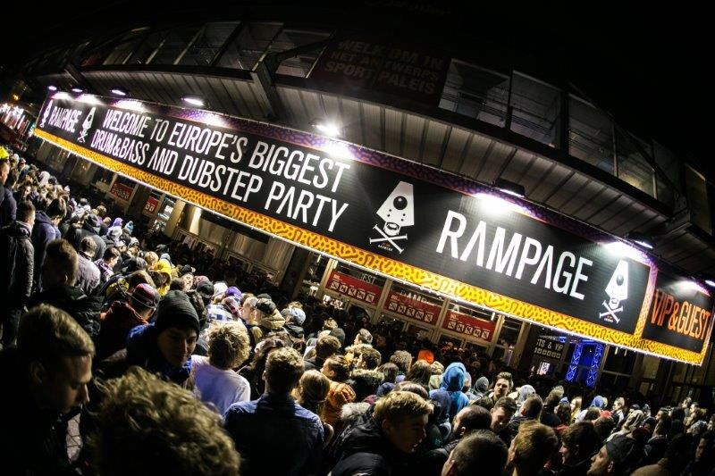 Rampage viert jubileumeditie in sportpaleis  en organiseert eerste outdour editie!