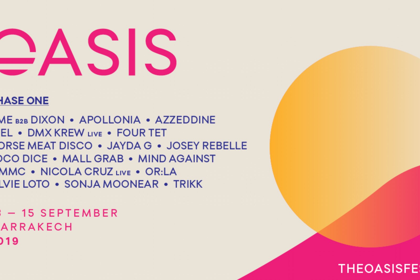 Morocco's Oasis Festival Turns 5 with Four Tet, Jayda G, Mall Grab and more