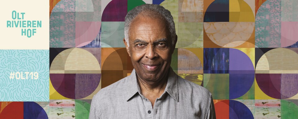 Gilberto Gil komt deze zomer naar het OLT Rivierenhof
