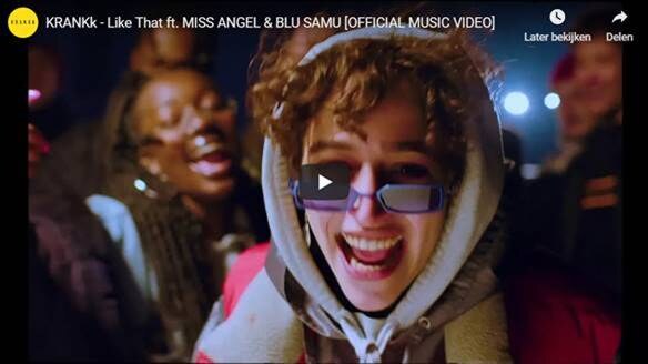 KRANKk like that feat. Blu Samu & Miss Angel stellen single voor