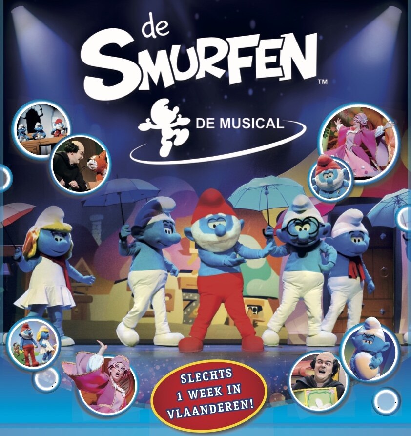 De Smurfen zijn klaar voor hun Belgische musicaldebuut!  