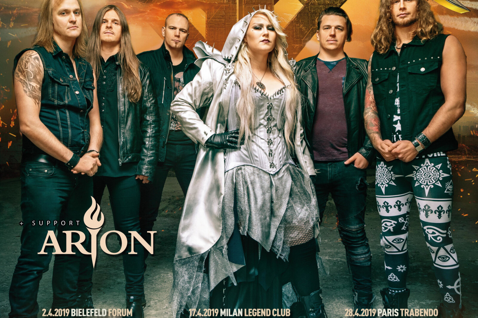 Battle Beast unveil trailer for "No More Hollywood Endings" European tour 2019!