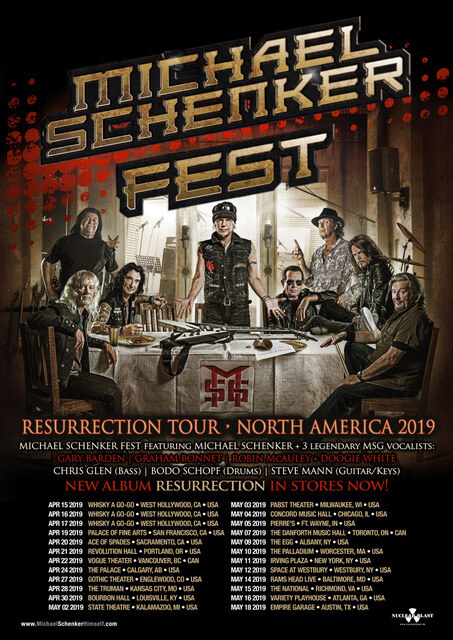 Michael Schenker Fest currently working on 2nd album + announcing new drummer