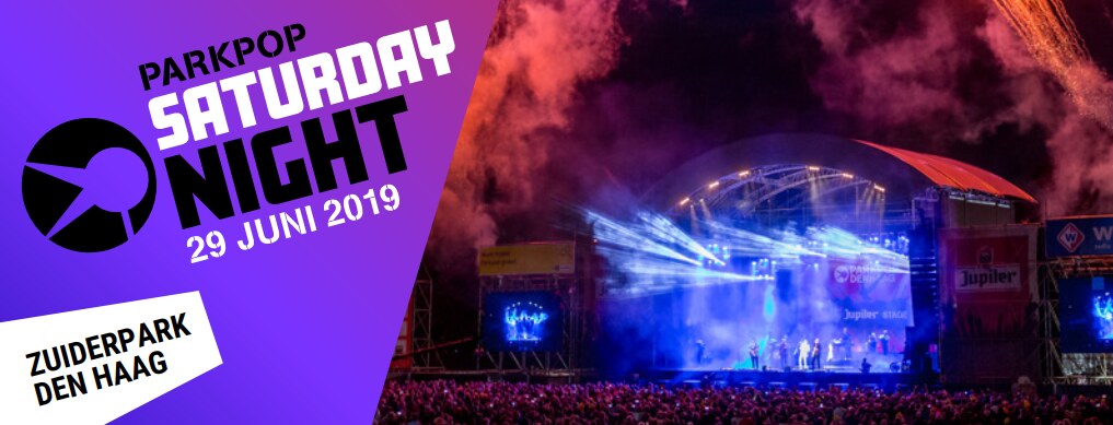 Parkpop Saturday Night programma compleet