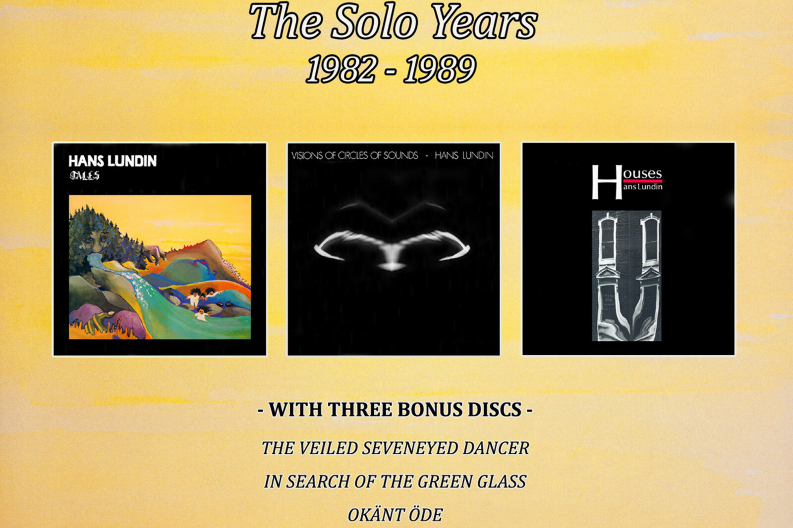 Hans Lundin The Solo Years CD-Box