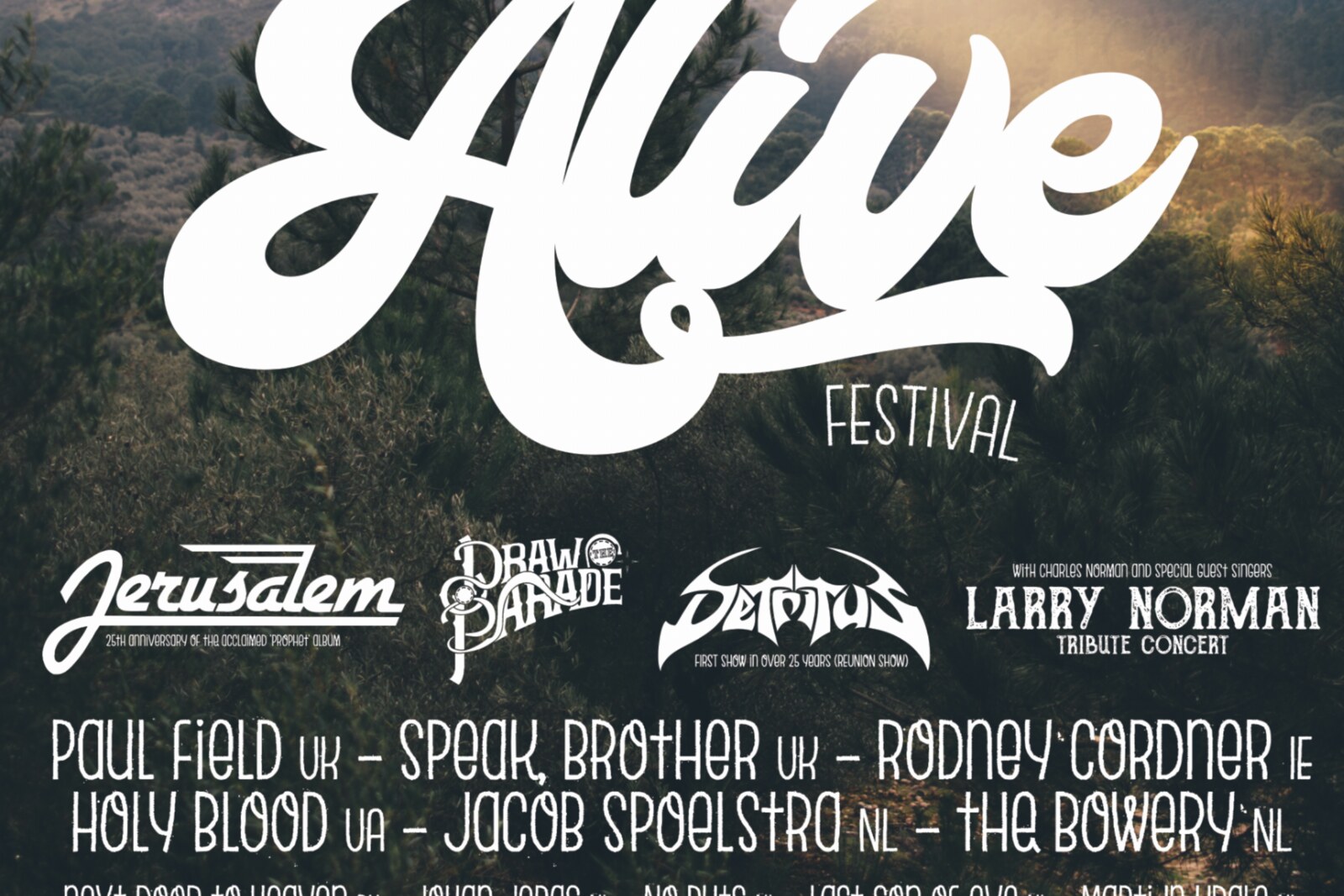 Rock Alive wordt Alive Festival en krijgt een 'ander gezicht'