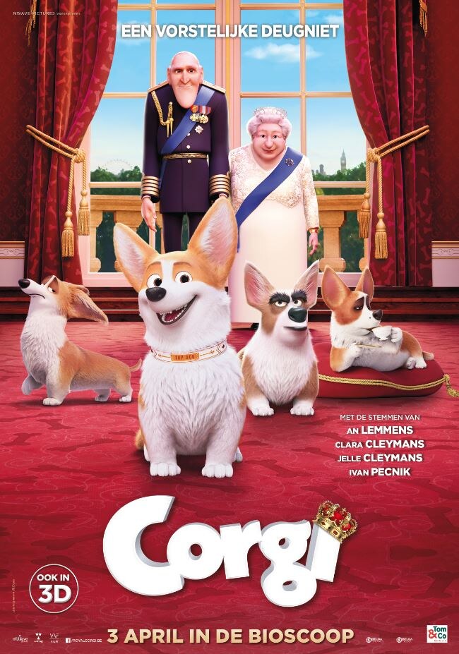 Al 331.000 bezoekers voor de Belgische animatiefilm Corgi in Nederland!