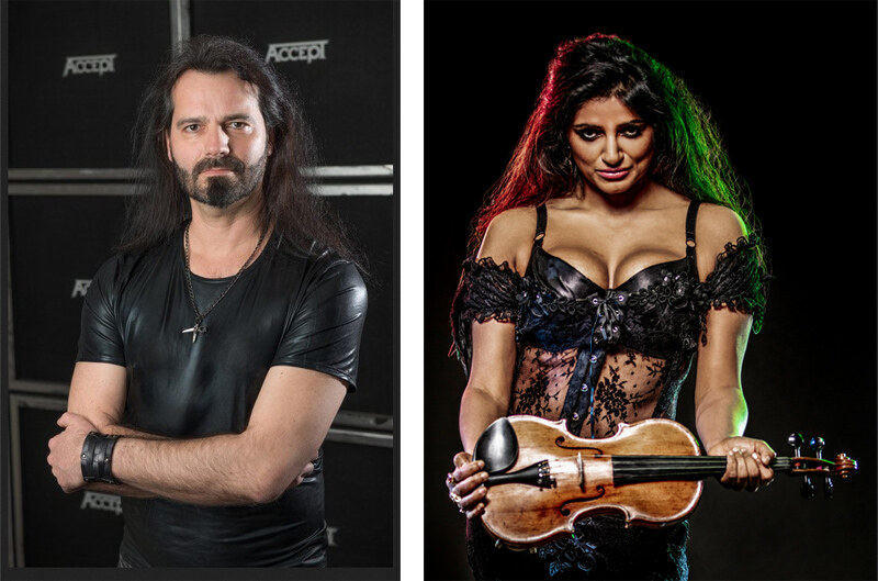 Accept  introduce new bass player and violinist for the upcoming symphonic terror tour