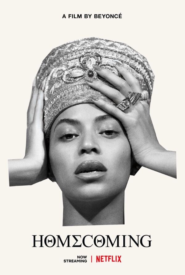  Beyoncé released "Homecoming" a new Movie and live album on netflix