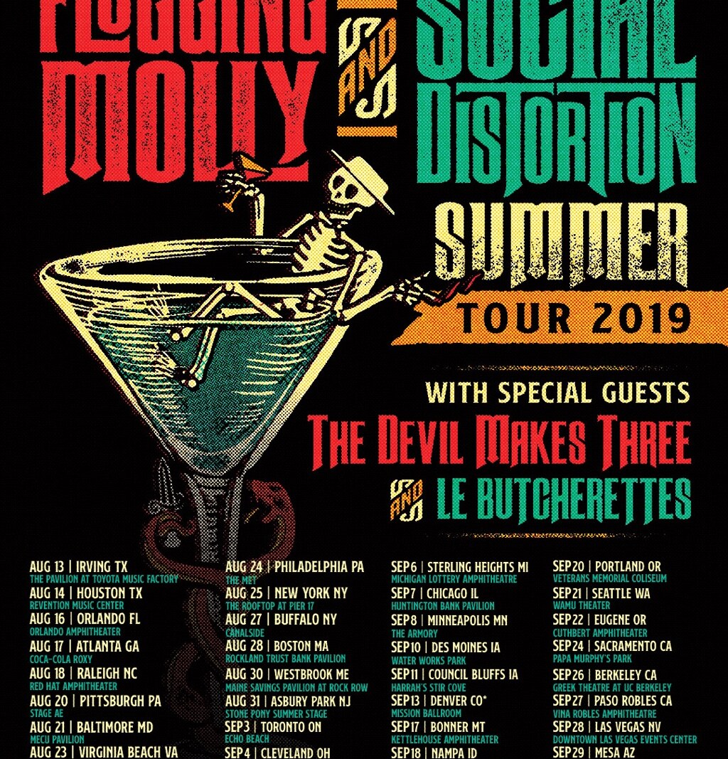 Flogging Molly and Social Distortion Announce Summer Co-Headline Tour