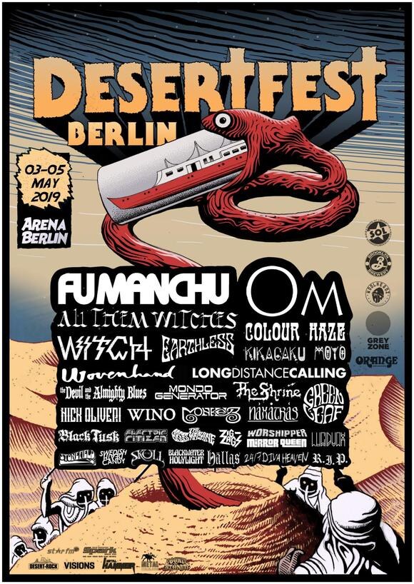 Desertfest Berlijn reveals final running order