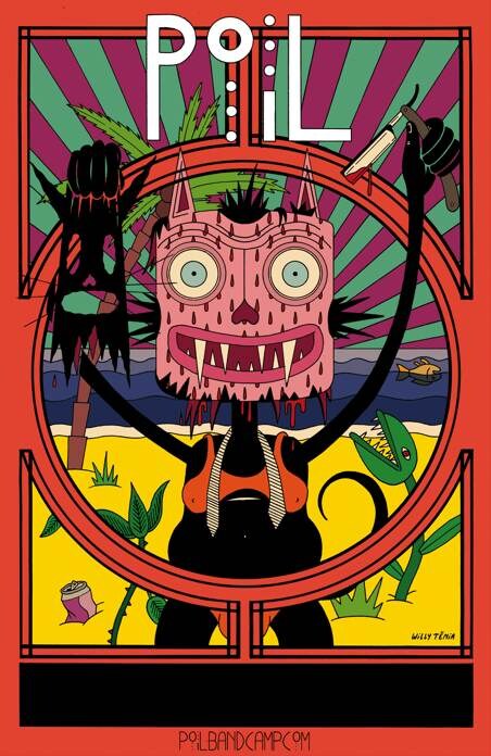 French Avantgarde-Prog Trio POIL Premieres Twisted and Eccentric New Album "Sus"!