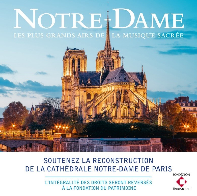 New Album to support the rebuilding Notre-Dame cathedral