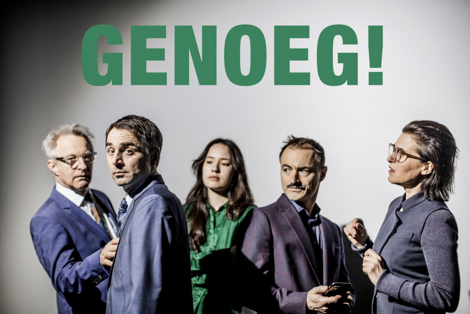 Genoeg! met Warre Borgmans, Michael Pas, Alice Reijs, Dimitri Leue
