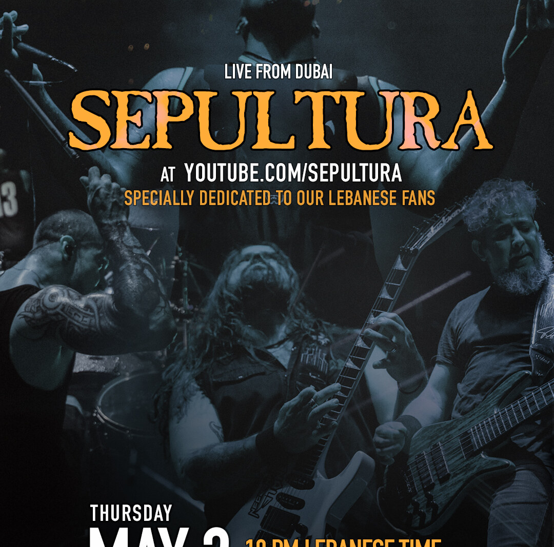 Sepultura banned to perform in Lebanon/to stream their Dubai performance