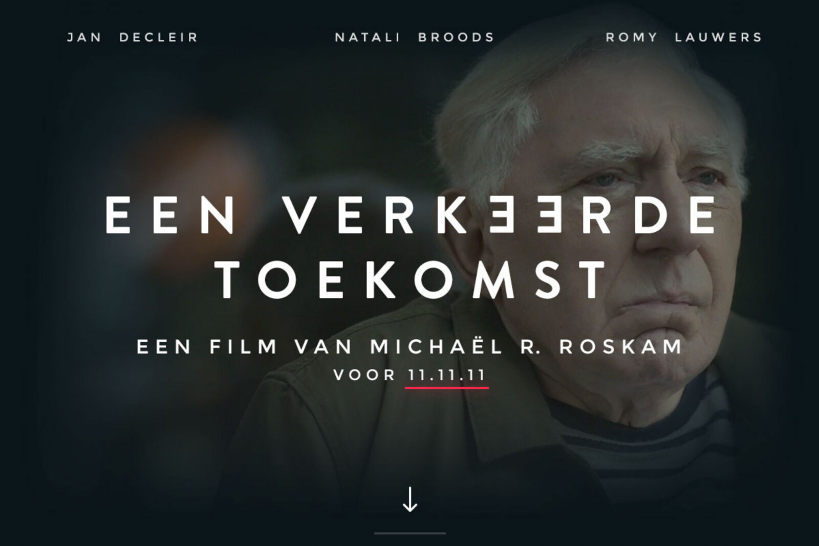 Kortfilm 'Een verkeerde toekomst' van Michaël R. Roskam voor 11.11.11 is gelanceerd