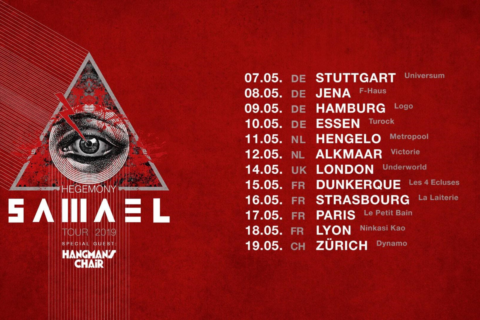 Samael Release New Video For “Hegemony” 